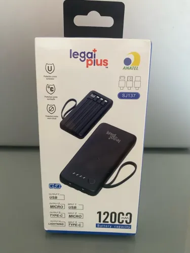 Power bank ( carregador portátil ) 12000 mAh