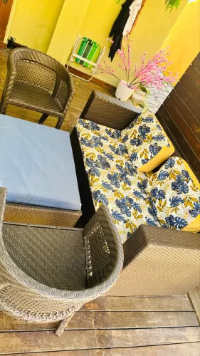 Conjunto de Varanda em Vime
