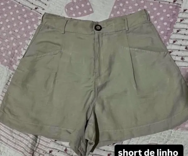 Short de linho