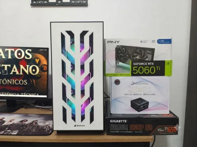 PC GAMER RYZEN 9800X3D 32GB RAM RTX5060 TI VENDO/TROCO