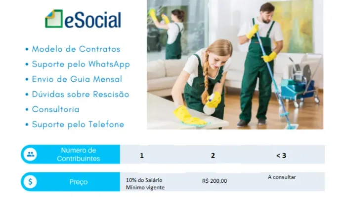 Rotinas e gestão trabalhista  - E-social - Doméstico 