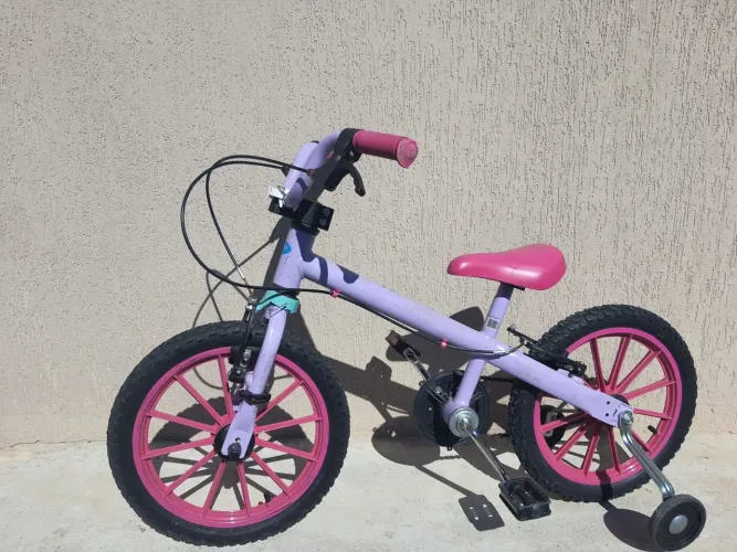 Bicicleta infantil aro 16 menina