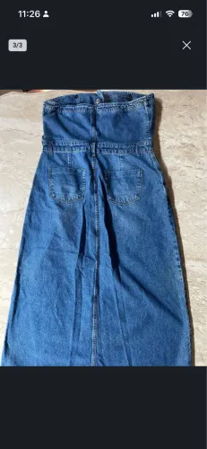 Vestido tomara que caia Remanescente