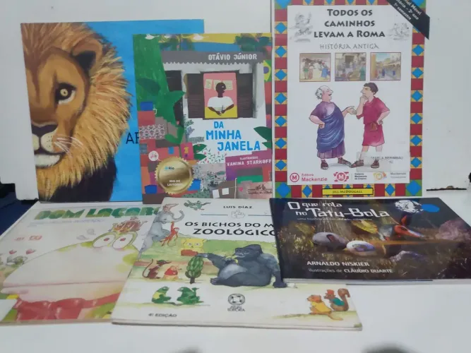 Livros - Lote de 15 Livros Infantis - E Infanto Juvenil 