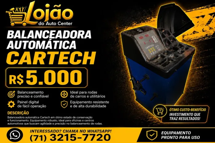 Balanceadora Automotiva