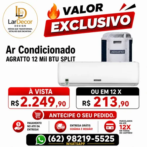 AR 12 Mil BTUS na Promoção.