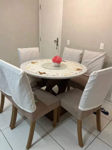 6 cadeiras de mesa de jantar