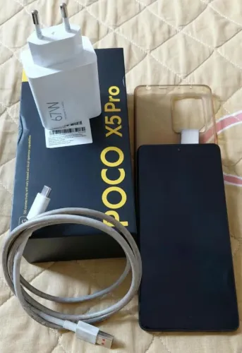 Xiaomi POCO X5 Pro 5G 256GB - com capa e carregador