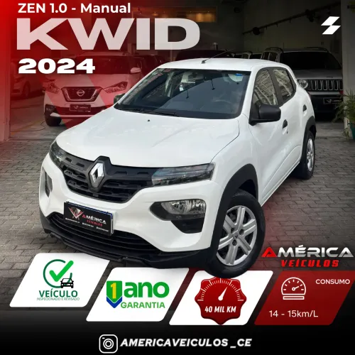 Renault Kwid Zen 1.0 Flex 12V 5P Mec. 2024