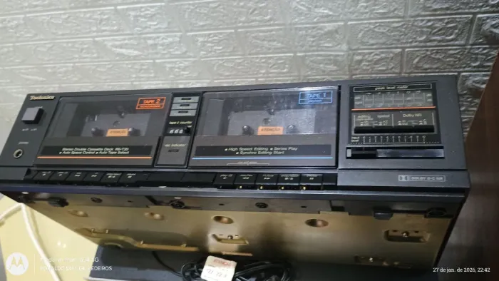 TECNICS T20 tape Deack ( não tem garantias)