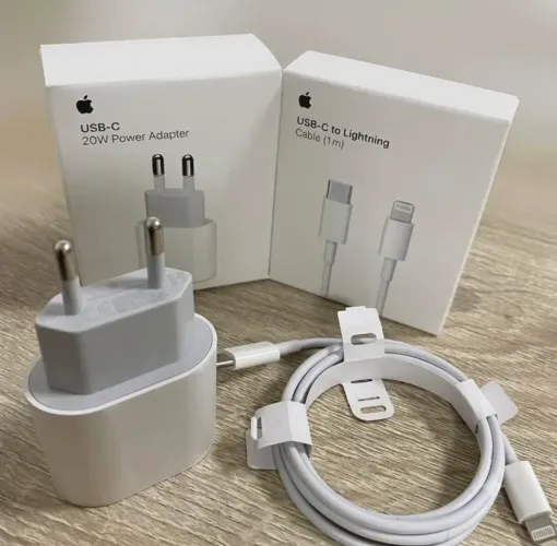 Carregador IPhone - Kit completo