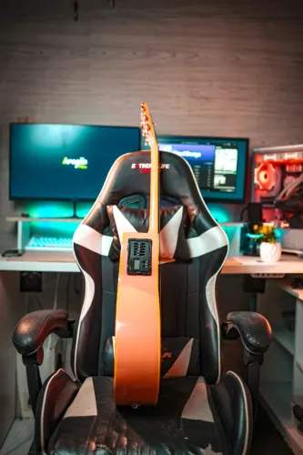 Lindo Violão Cor Salmão - Ideal para iniciantes e apaixonados por Música!