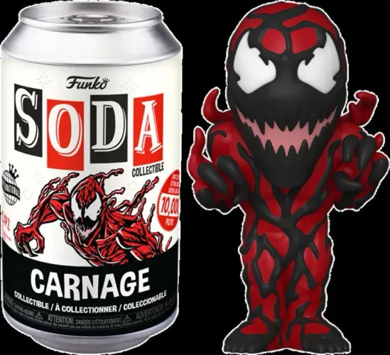 Funko Soda Carnage (Aberto, versão regular) Marvel 