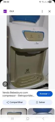 Vendo Gelagua Eletrolux usado