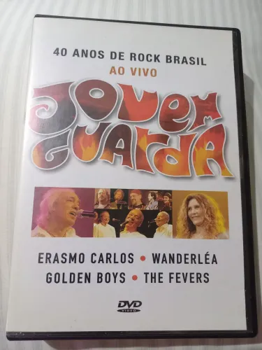 ?DVD 40 Anos de Rock Brasil Ao Vivo - Jovem Guarda