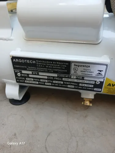 Compressor de ar 8l 220v