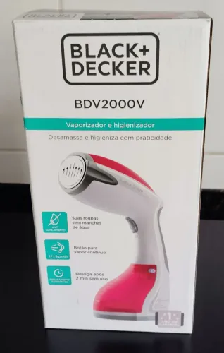 Ferro a vapor BVD para viagem. 