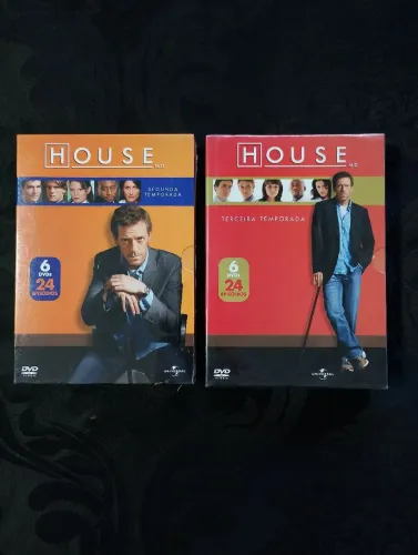 Dr house M D segunda e terceira temporada novo lacrado 