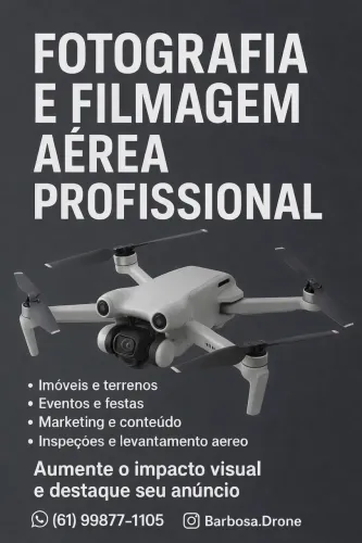 Fotografias e Filmagens com Drone