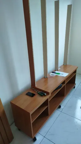 Estante Ripado Home Theater para tv até 60"