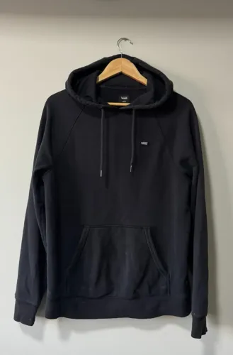 Moletom Vans Versa Standard Hoodie Black Otw Patch - Tamanho P