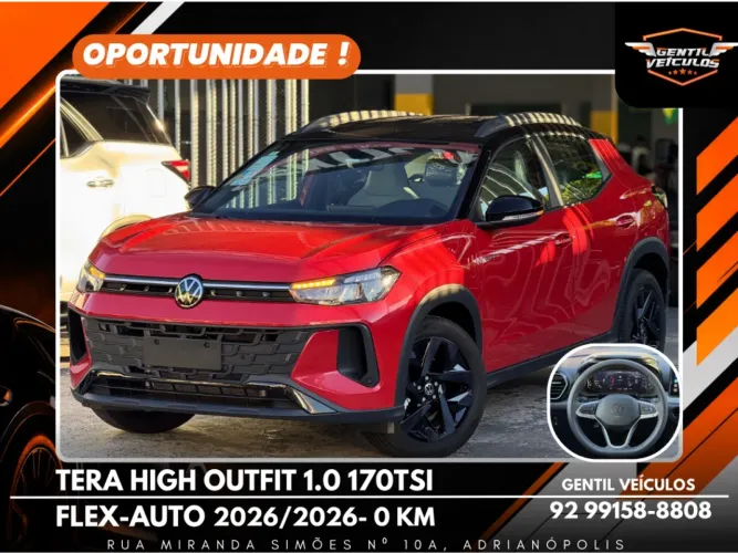 Volkswagen Tera High 1.0 170 TSI Flex 12V 5P AUT 2026