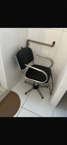 Cadeira hidráulica cabeleireiro