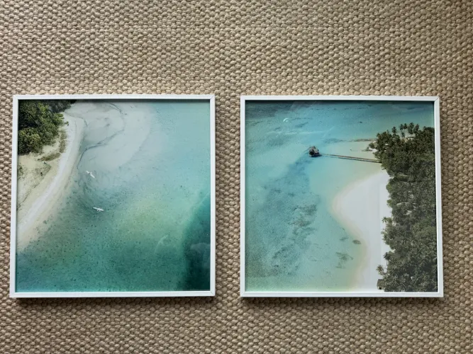 Conjunto de 2 Quadros Decorativos