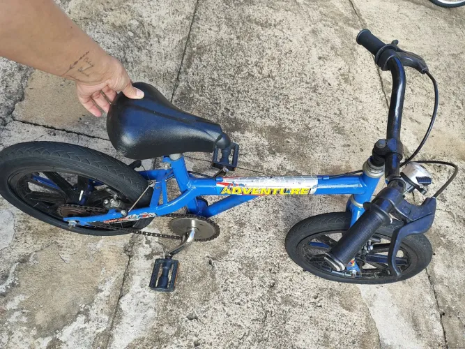 Bicicleta Infantil Adventure Aro 12 Azul - Usada