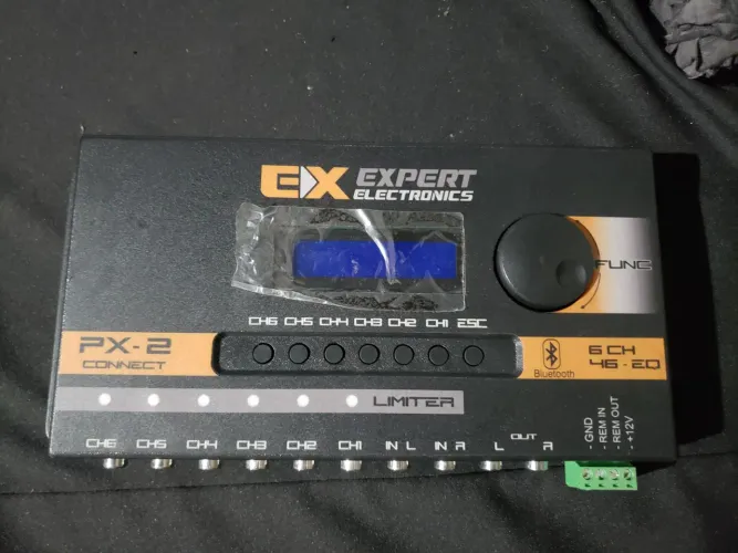 Processador de audio px2 com Bluetooth  semi novo 