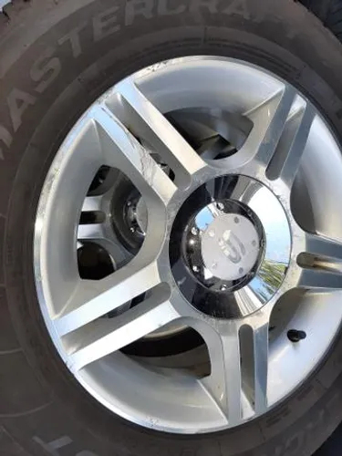 Roda aro 14 Estrela Scorro Prata Volkswagen Kombi pronta instalar 5X112