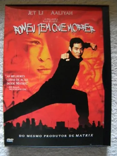 Dvd Romeu Tem Que Morrer Jet Li & Aaliyah (Original e Impecável).