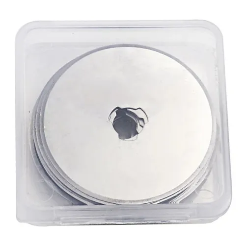 Lâminas circulares p/estilete rotativo 45 mm ultra afiadas venda de 1 ou 5 unidades