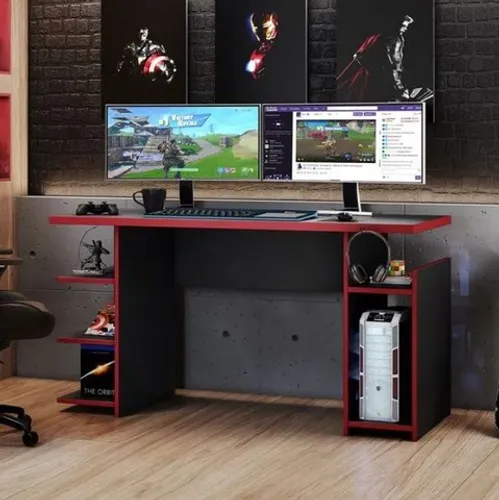 Sala escritório mesa gamer