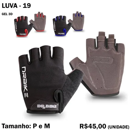 Luva de Ciclismo com Gel
