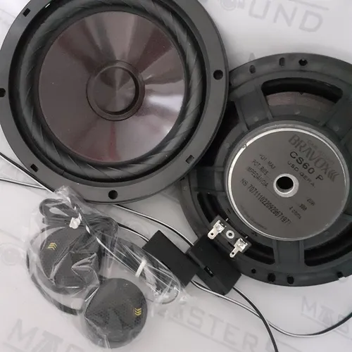 Kit 2 vias. Bravox Premium. CS60 P. 6". 60RMS. Garantia. Novo. Instalado.