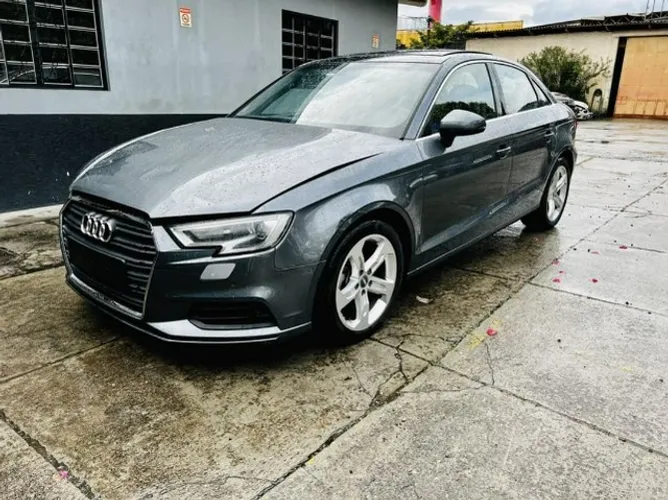 Audi A3 1.4 Flex 2020 Farol Motor Porta Airbag Parachoque Capo Lanterna Sucata