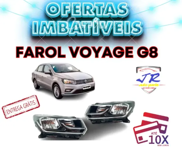 Farol Voyage G8 foco duplo