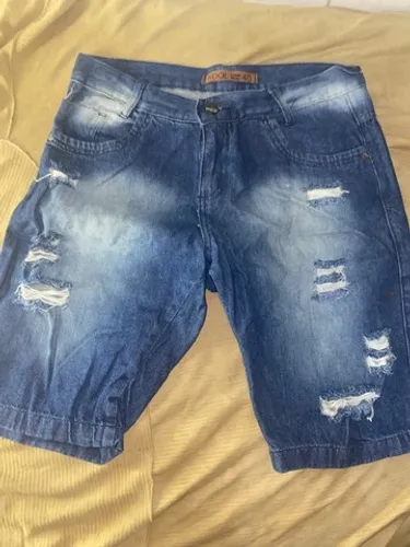 Short Jeans rasgado