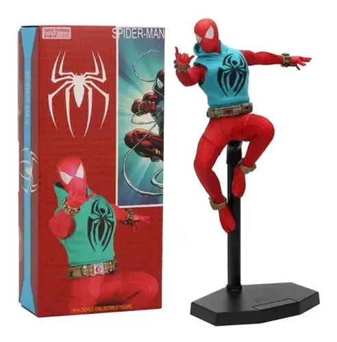 Homem Aranha Spiderman Escarlate 1/6 30cm Crazy toys