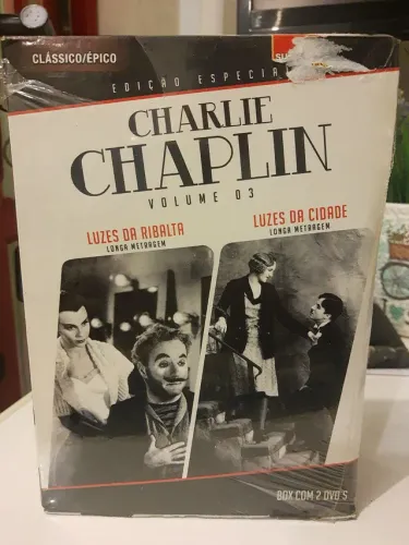 DVD- BOX- CHARLIE CHAPLIN - EDIÇÃO ESPECIAL VOL.03