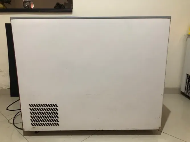 Freezer horizontal tampa de vidro 292 litros