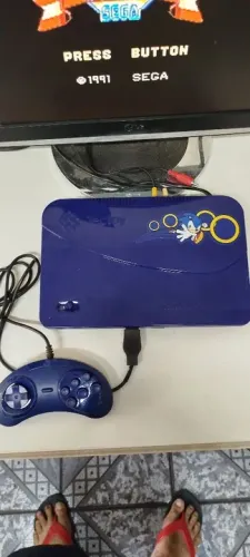 Master System com 132 jogos 
