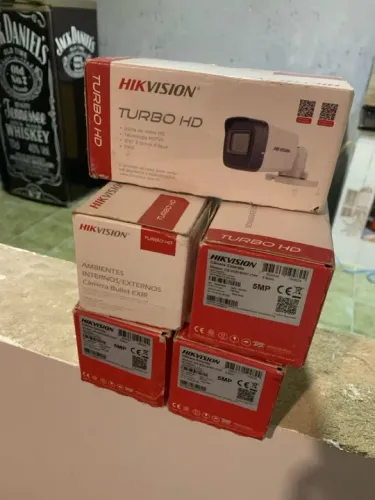 5 Câmeras coloridas Hikivision 5MP und
