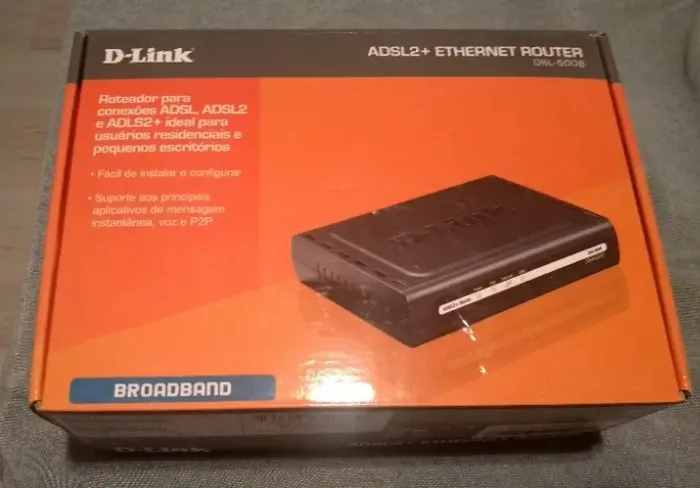 Modem Dsl 500b Adsl Adsl2+ D-link 