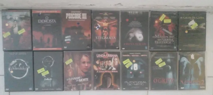 Dvds filmes Terror Originais 
