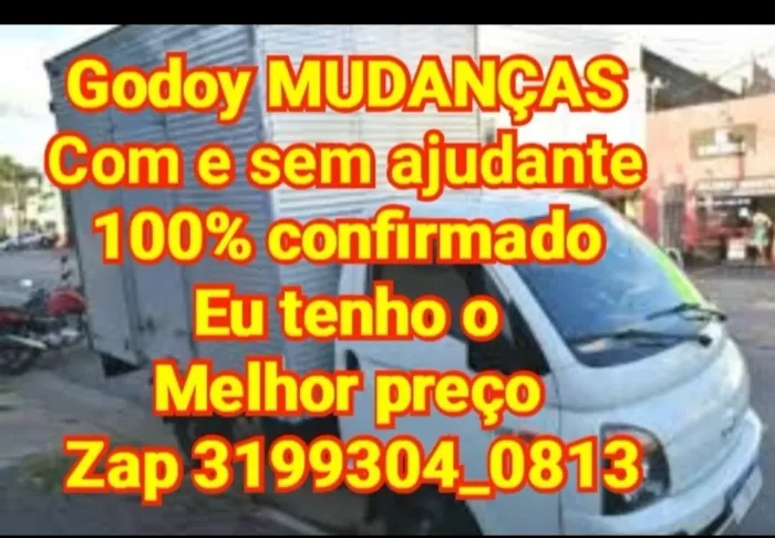 Mudança e viagem com ou sem ajudantes