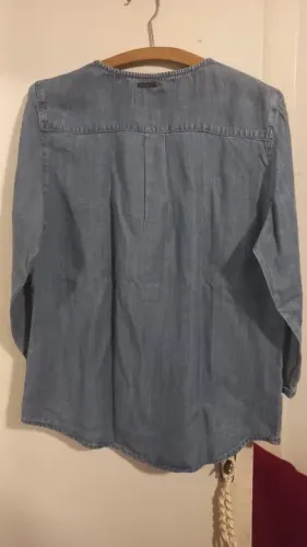 Camisa jeans feminina