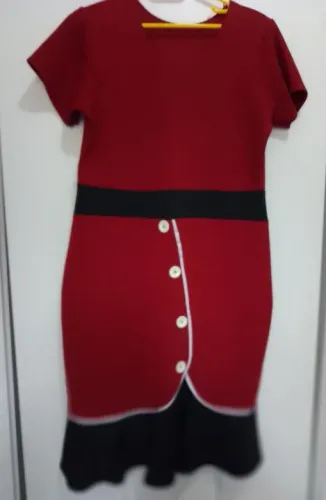 Vestido Midi em helanca