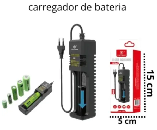 Carregador De Bateria KA-1137 - Kapbom